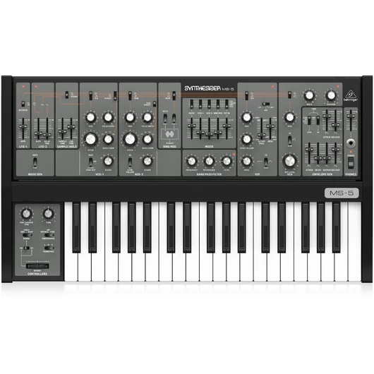 Behringer - MS-5 analóg szintetizátor 37 teljes méretű billentyűvel