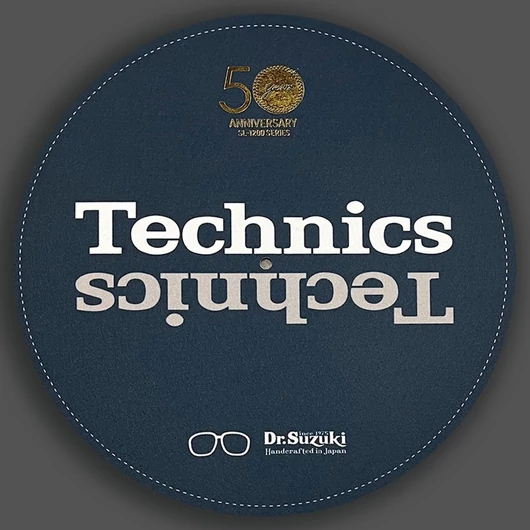 Dr.Suzuki X Technics - 12" 50th Limited Edition Slipmat 2db kék
