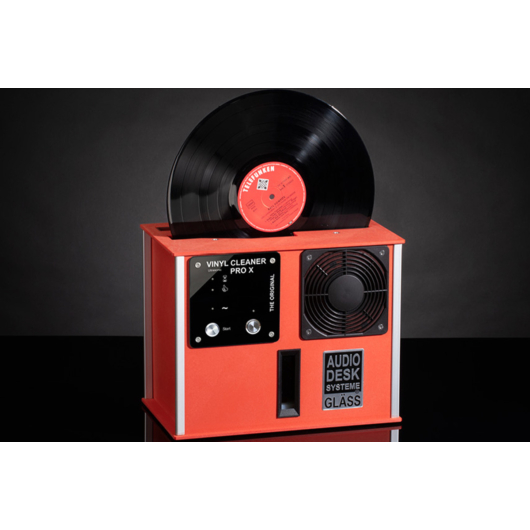 AUDIO DESK SYSTEME - VINYL CLEANER PRO X ultrahangos lemezmosó készülék piros