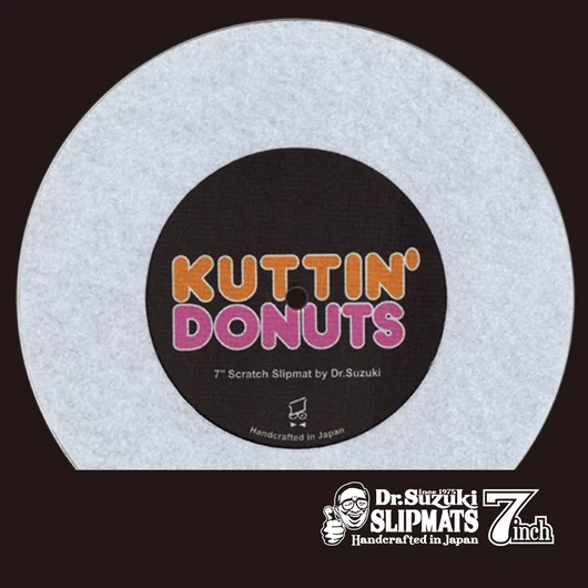 Dr.Suzuki - 7" Kuttin Donuts Slipmats White