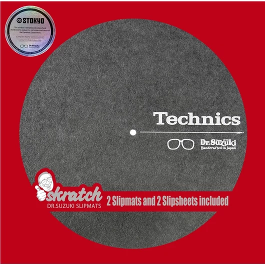 Dr.Suzuki + Technics - 12" Scratch Edition Slipmats