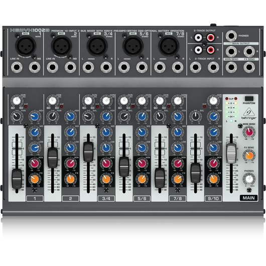 Behringer - XENYX 1002B 10 csatornás analog keverő