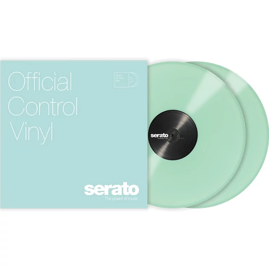 Serato timecode bakelit lemezpár, 12