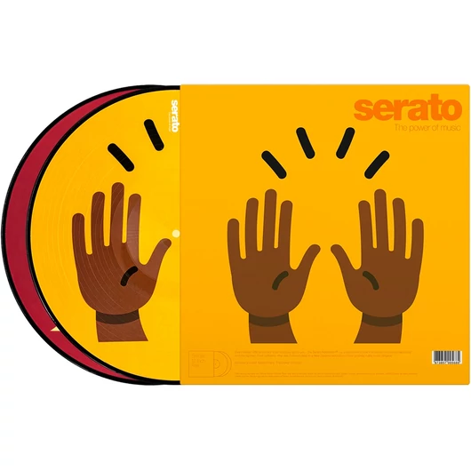 Serato Emoji picture timecode bakelit lemezpár, 12