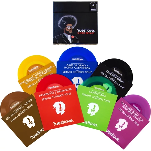 Serato Questlove limitált bakelit box, 7x7