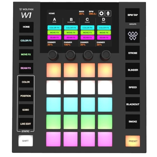 Wolfmix - W1 MK2 Vezérlőpult