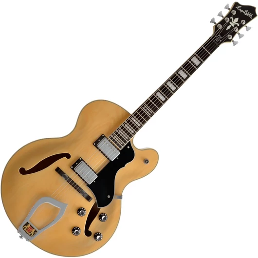 Hagstrom - HJ500 Elektromos jazzgitár, Natural Gloss