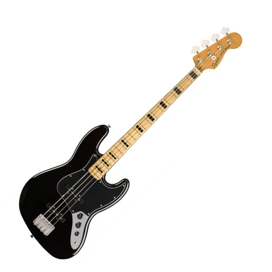 Squier - Classic Vibe 70s Jazz Bass Black 4 húros elektromos basszusgitár