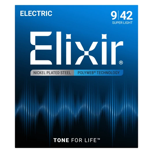 Elixir - PolyWeb (12000) 9-42 Super Light elektromos húrkészlet
