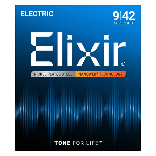 Elixir - 009 - 042 Super Light Elektromos gitárhúr