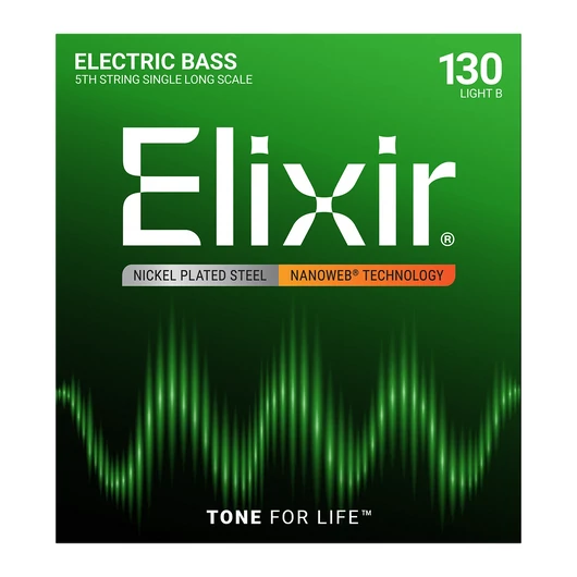 Elixir - NanoWeb 5th .130 Light B basszugitár húr
