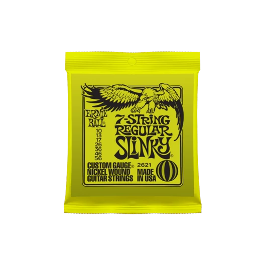 Ernie Ball - 7-string Nickel Wound Regular Slinky 10-56 Elektromos Gitárhúr készlet 7-húros