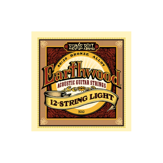 Ernie Ball - Earthwood Bronze 12 String Light 9-46 Akusztikus Gitárhúr készlet 12-húros