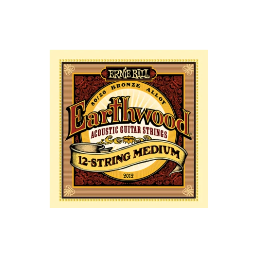 Ernie Ball - Earthwood Bronze 12 String Medium 11-52 Akusztikus Gitárhúr készlet 12-húros