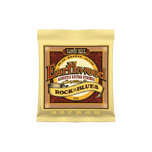 Ernie Ball - Earthwood Bronze Rock&Blues 10-52 Akusztikus Gitárhúr készlet