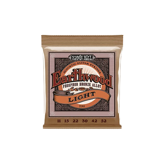 Ernie Ball - Earthwood Phosphor Bronze Light 11-52 Akusztikus Gitárhúr készlet