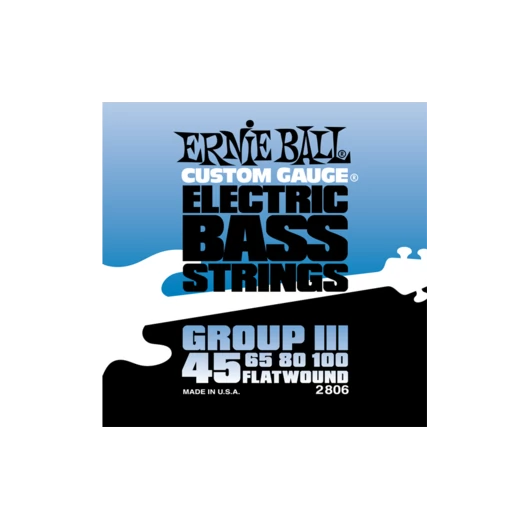 Ernie Ball - Flatwound Bass Group III 45-100 Basszusgitárhúr készlet