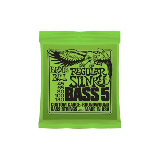 Ernie Ball - Nickel Wound Regular Slinky Bass 5 String 45-130 Elektromos Basszusgitárhúr készlet 5-húros