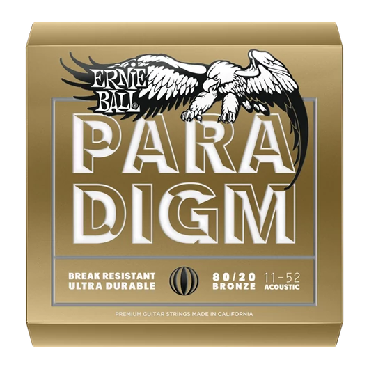 Ernie Ball - Paradigm Bronze Light 11-52 Akusztikus Gitárhúr Készlet