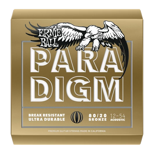Ernie Ball - Paradigm Bronze Medium Light 12-54 Akusztikus Gitárhúr Készlet