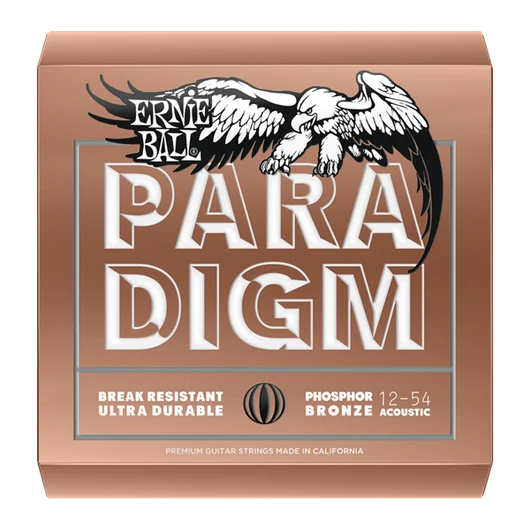Ernie Ball - Paradigm Phosphor Bronze Medium Light 12-54 Akusztikus Gitárhúr Készlet