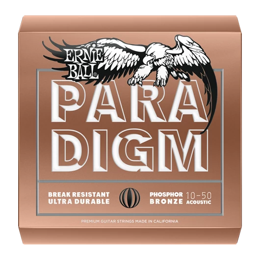 Ernie Ball - Paradigm Phosphor Bronze Extra Light 10-50 Akusztikus Gitárhúr Készlet
