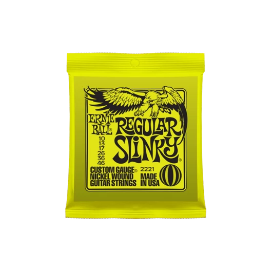 Ernie Ball - Nickel Wound Regular Slinky 10-46 Elektromos Gitárhúr készlet