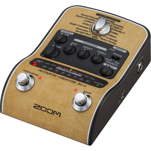 Zoom - AC-2 Akusztikus gitár multieffekt pedál