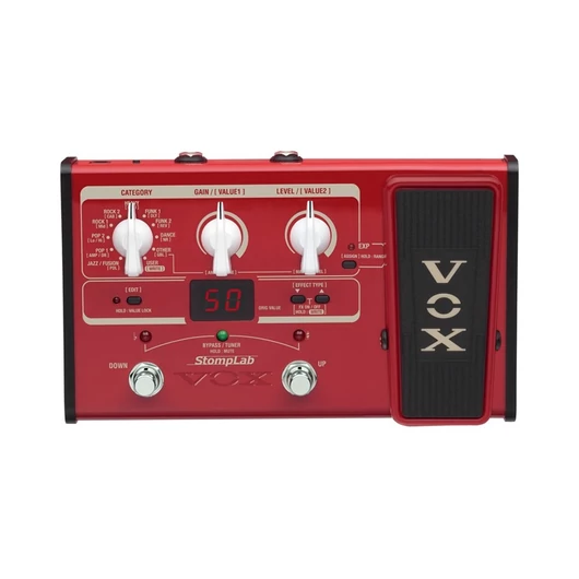 Vox - StompLab 2B basszusgitár multieffekt expression pedállal tartozék tápegységgel
