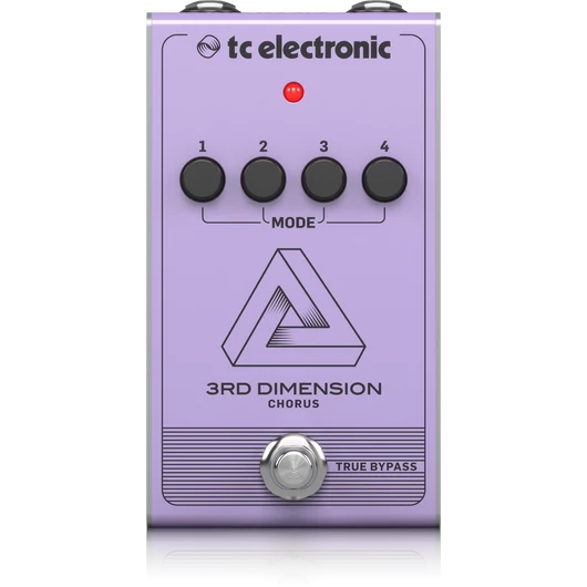 TC Electronic - 3RD Dimension Chorus effekt pedál, szemből