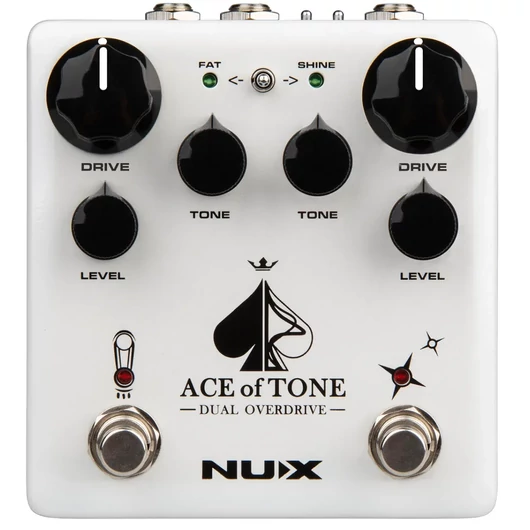 Nux - NDO-5 Ace of Tone Dual Overdrive pedál