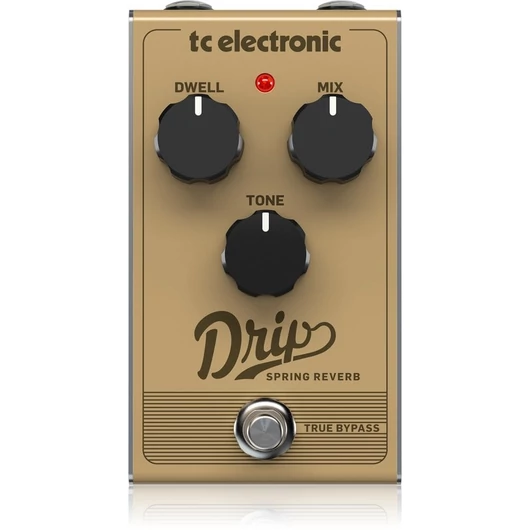 TC Electronic - Drip SPRNG Reverb effektpedál, szemből