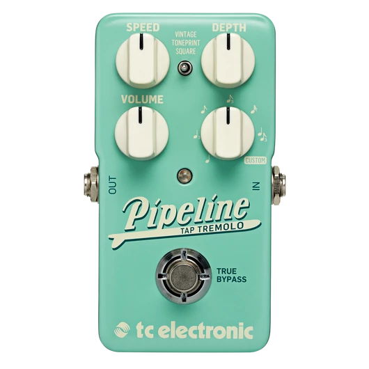 TC Electronic - Pipeline Tap Tremolo effektpedál, szemből