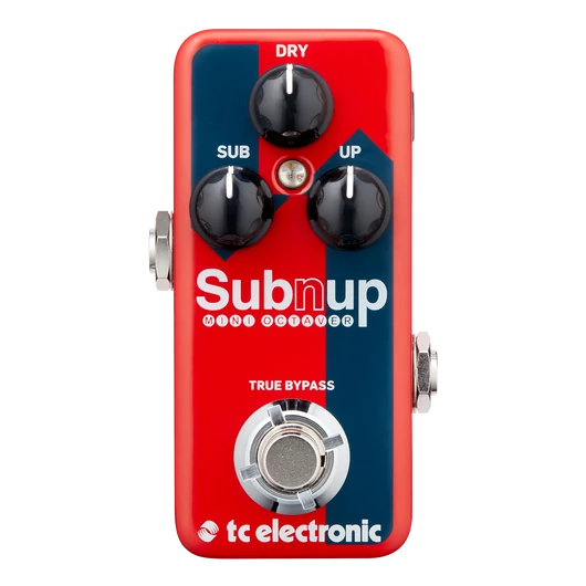 TC Electronic - Sub'n'Up Mini Octaver oktáver pedál, szemből