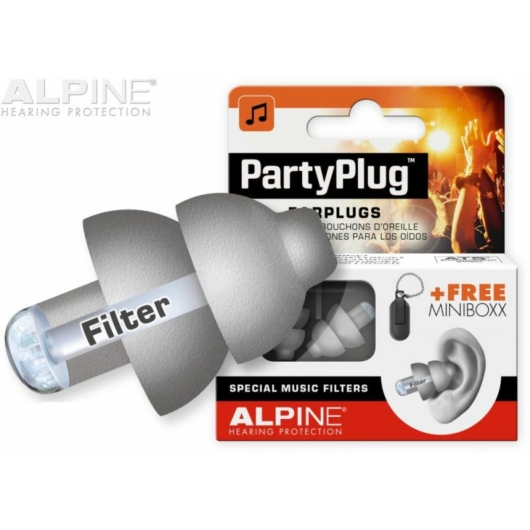 Alpine - PartyPlug füldugó ezüst