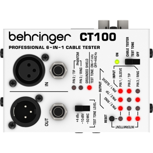 Behringer - CT100 Kábel teszter