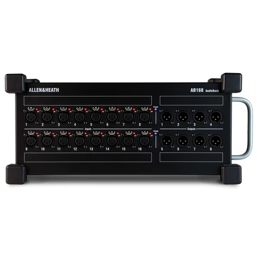Allen &amp; Heath - AB1608 audio rack GLD és QU keverőkhöz, szemből