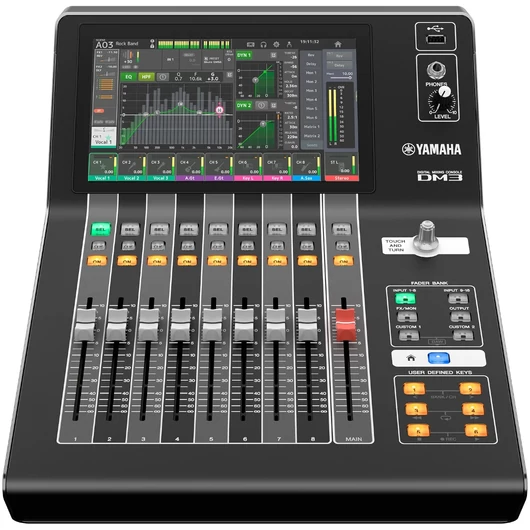 Yamaha - DM3 digitális keverőpult, Dante
