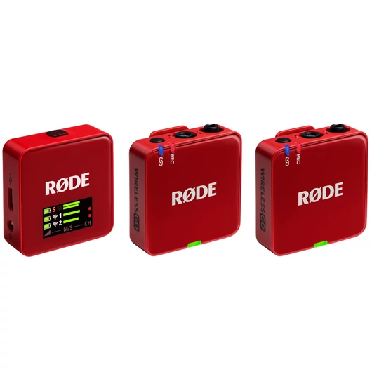 Rode - Wireless GO GEN3 piros