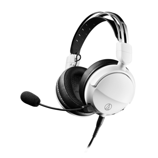 Audio-Technica ATH-GL3 Zárt Gaming headset levehető mikrofonnal fehér színben