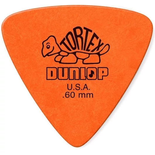 Dunlop - 431R Tortex háromszög 0.60mm gitár pengető