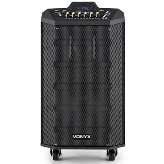Vonyx_VPS1V0_PLUS_(25 cm)_250W_akkumulátoros_hangfal_elol