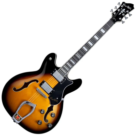 Hagstrom - Viking Tobacco Burst Elektromos jazz gitár