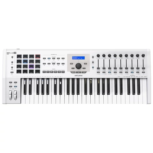 Arturia - KeyLab mkII 49 White, szemből