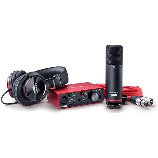 Focusrite - Scarlett Solo Studio 3Gen USB hangkártya csomag