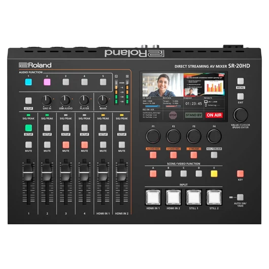 Roland - SR-20HD, Direkt Streaming AV keverő