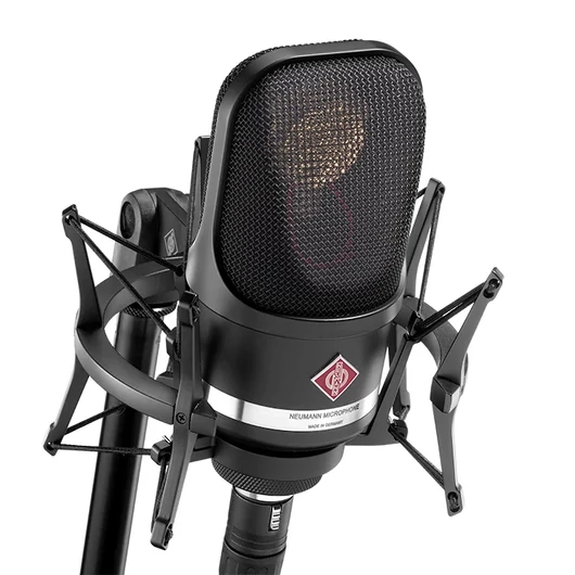 Neumann - TLM 107 Studioset, nagymembrános mikrofon kengyellel, fekete