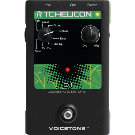 TC Helicon - VoiceTone D1 Szólam vastagító pedál