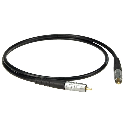 Klotz - S/PDIF kábel  1 m Klotz aranyozott  crimp RCA - RCA