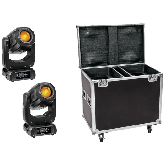 EUROLITE Set 2x LED TMH-S200 + Case